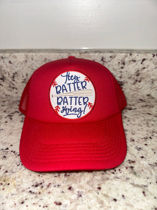 Hey Batter Trucker Hat