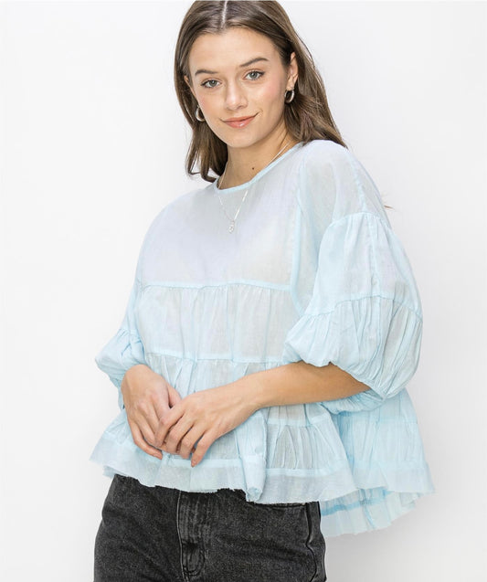 Angie Babydoll Blouse